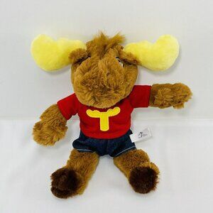 Purrfection Mjc Tommy Moose Plush Toy 12” Deer Elk Clothes Outfit Boy Kid Name